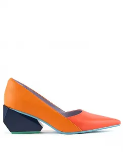 Женские ботинки Ricky Туфли Mid United Nude, оранжевый