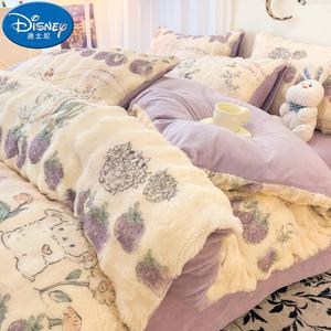 Disney Комплект постельного белья 1,2 м, 3 предмета, пододеяльник 150x200 см, хлопок