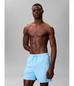 Пляжные шорты regular fit Calvin Klein Underwear, небесно-голубой