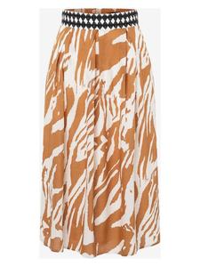 Длинная юбка More & More, цвет camel/weiß