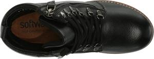 Женские модные ботинки SoftWalk Everett, Black Tumbled