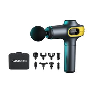 Массажный пистолет Fascia Gun для расслабления мышц V6 KONKA, золото