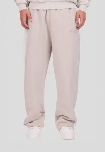 Спортивные брюки-джоггеры с открытыми штанинами Dropsize, Moon Beam White