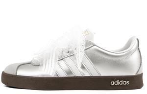 Adidas Кроссовки для скейтбординга VL COURT 2.0 Low Top, женские, серебристо-белые