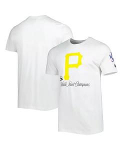 Мужская белая футболка Pittsburgh Pirates Historical Championship New Era