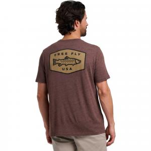 Мужская футболка "Пресноводная" Free Fly, Chestnut
