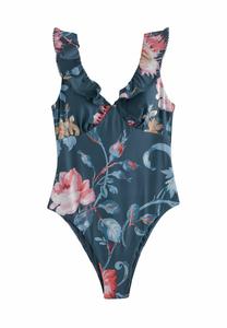 Купальник Laura Ashley TUMMY CONTROL FRILL, Rosalind/Blue