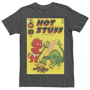 Мужская винтажная футболка с обложкой комиксов Hot Stuff Licensed Character