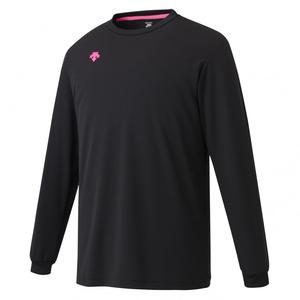 Футболка унисекс DESCENTE, черный/розовый