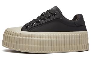 Высокие легкие низкие кеды для скейтбординга La Chapelle, черные