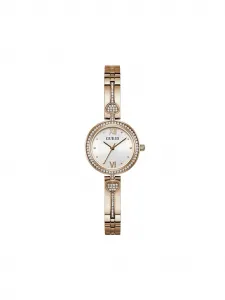 Кварцевые наручные часы Crystal 27 мм Guess Usa, серебристый