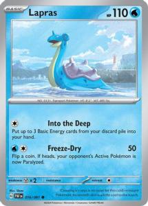 Карточная игра Lapras 16 - SV Paldean Fates
