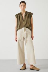 Хлопковая блузка Viola без рукавов Hush, зеленый