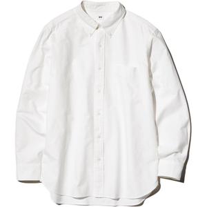 UNIQLO Рубашка унисекс цвета слоновой кости