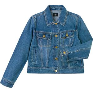 Lee Джинсовая куртка женская Medium Blue