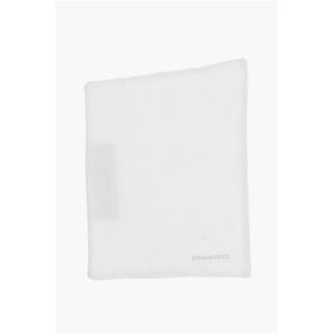 Однотонный хлопковый поплиновый платок-паше Dsquared2, белый