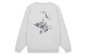 Свитшот Wade Collection унисекс, цвет серый меланж Lining, цвет Heather Gray