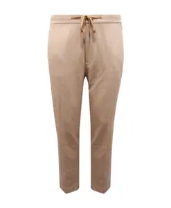 Повседневные брюки из вискозной смеси Paolo Pecora, бежевый