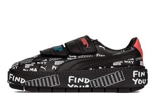 Кроссовки PUMA Shantell Martin X Platform Trace Strap 'Black' Women's