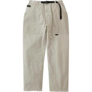 Брюки с поясом прямого кроя Gramicci, серо-бежевый