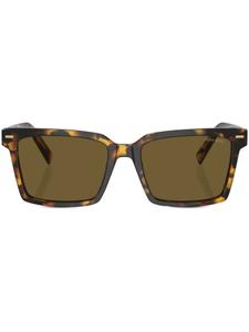 Miu Miu Eyewear солнцезащитные очки в оправе черепаховой расцветки, коричневый
