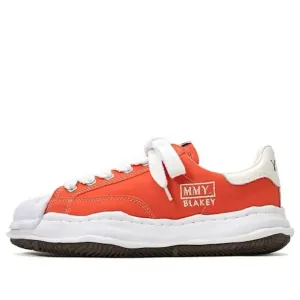 Кроссовки blakey og sole canvas low-top sneaker 'orange' Maison Mihara Yasuhiro, оранжевый