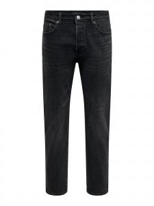 Only & Sons Джинсы Regular 'ONSYOKE' в черном цвете