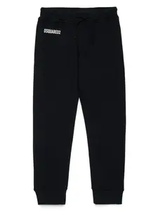 Спортивные брюки с логотипом Dsquared2 Kids, черный