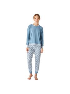 J and J Brothers Синяя пижама