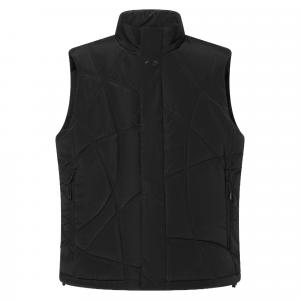 Oakley Мужской жилет, черный, с воротником-стойкой, тонкие, другие