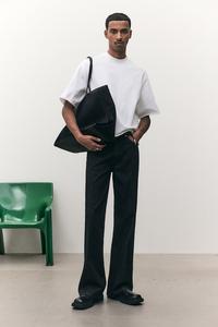 Футболка свободного кроя H&M, белый