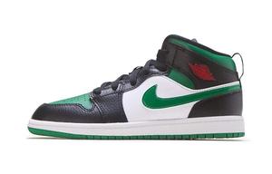 Кроссовки Jordan 1 Mid PS Black Pine Green