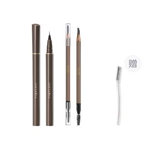 Ультратонкий карандаш для бровей и жидкая подводка для глаз, 2 шт Judydoll