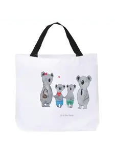 Шоппер Mr. & Mrs. Panda, белый