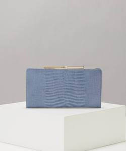 TOPKAPI / (W) Длинный кошелек из итальянской кожи с застежкой под ящерицу LUCIA