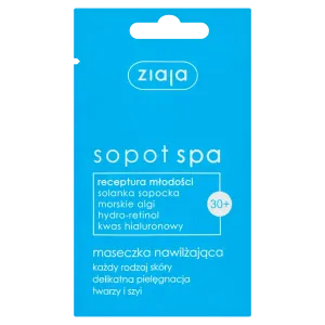 Увлажняющая маска для лица 30+, 7 мл Ziaja Sopot spa