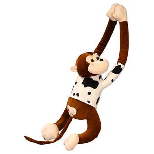 Плюшевая игрушка мультяшная обезьяна, горилла, высота 80 см/160 см, длина 80 см/160 см Fox fairy
