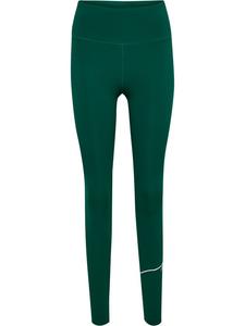 Тайтсы Hummel Hmlcourt Paddeltennis Damen, цвет rain forest