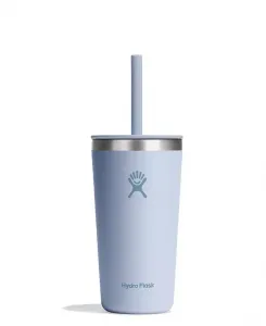 20-Унциевый стакан с круглой крышкой и трубочкой Hydro Flask, surf