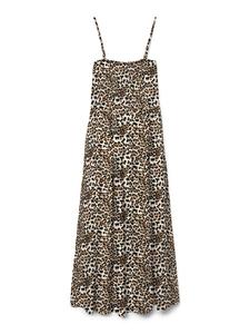 Платье до колена Vero Moda, желто-коричневый