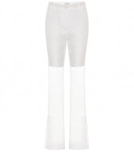 Брюки Элизабет с высокой талией Cecilie Bahnsen, белый