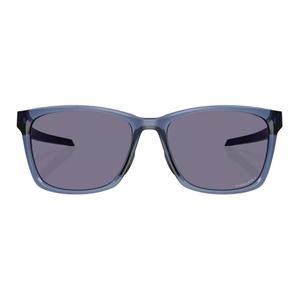 Oakley Литой квадратной формы унисекс солнцезащитные очки синие, Blue