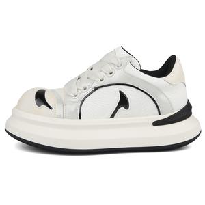 Craftsman gang Женские легкие дышащие низкие скейтерские туфли для увеличения роста черные, цвет Black