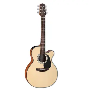 Акустическая электрогитара Takamine GX18CE 3/4 размера Taka-Mini с чехлом, натуральный цвет