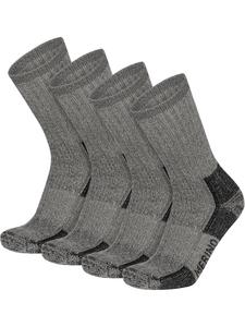 Normani 2 пары походных носков из 100% мериносовой шерсти серого цвета