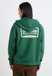 Толстовка Dickies BOLIVAR HOODIE, Pine Needle Green/Dyed Denim