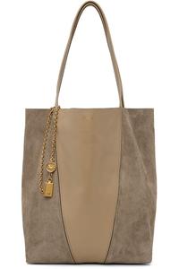 Chloé Бежевая сумка-тоут 'chloé spin'