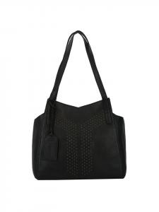 Сумка через плечо Lavish Imbler из кожи, 30 см, черного цвета Cowboysbag