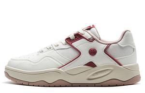 Кроссовки XTEP Skateboarding Shoes Women's Low-top Sail White/dark Crimson Red/gallnut, белый