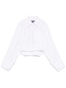 Jacquemus рубашка Le Chemise Mirada, белый